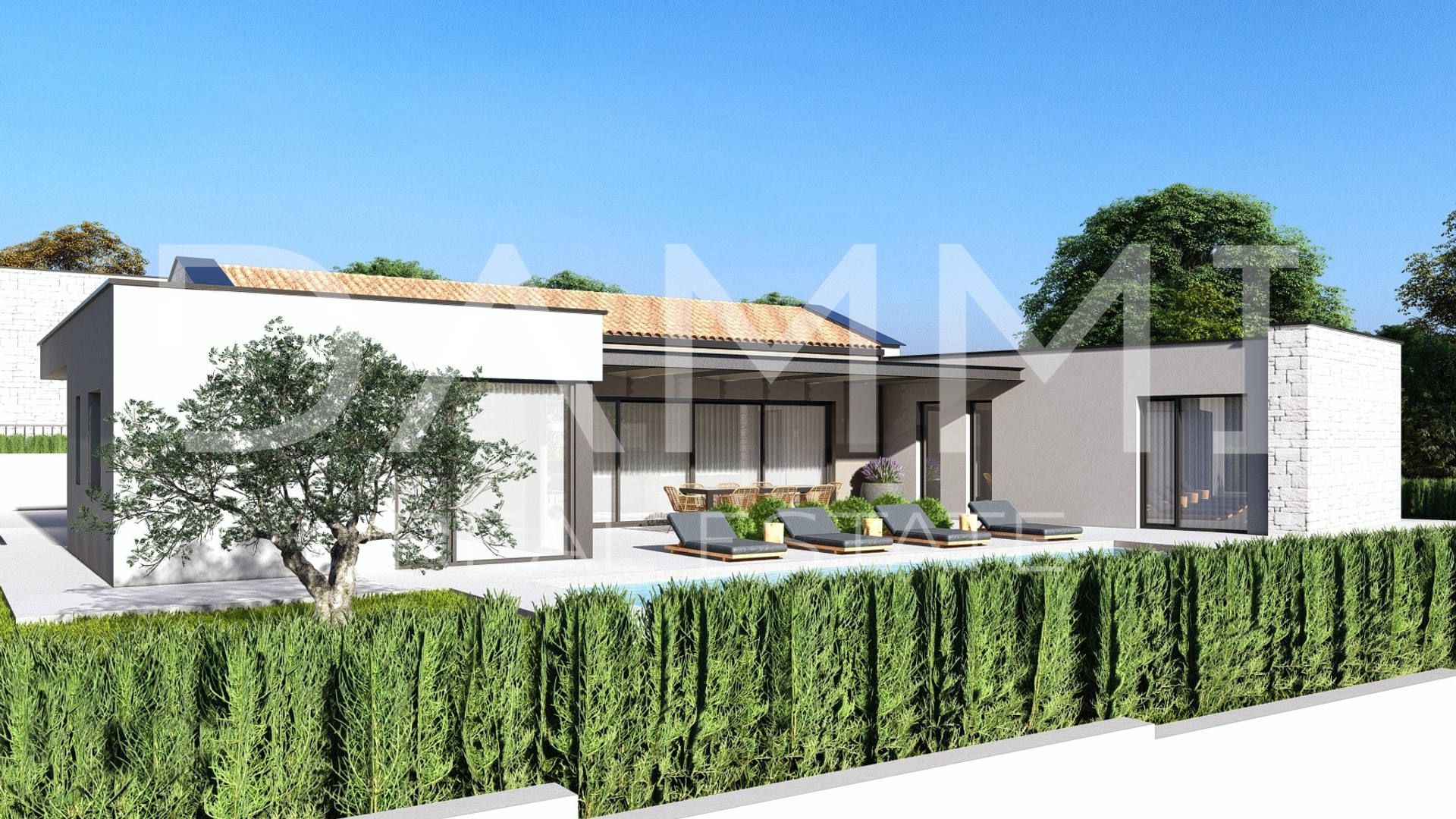 ISTRIA, ŽMINJ - Richly furnished Villa near the center of Žminj